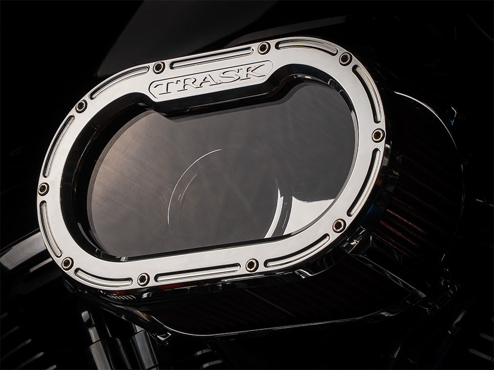 Trask Performance TP-TM-1034CH Big Papi Air Cleaner Kit Chrome for Harley-Davidson CVO Touring 23-Up/Street Glide/Road Glide 24-Up/Touring/Softail 25-Up