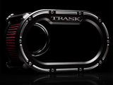 Trask Performance TP-TM-1034RC Big Papi Air Cleaner Kit Reverse Cut Black for Harley-Davidson CVO Touring 23-Up/Street Glide/Road Glide 24-Up/Touring/Softail 25-Up