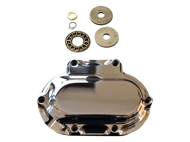 Trask Performance TP-TM-2039CH Hydraulic Clutch Cover Chrome for Dyna 06-17/Softail 07-17/Touring 07-13