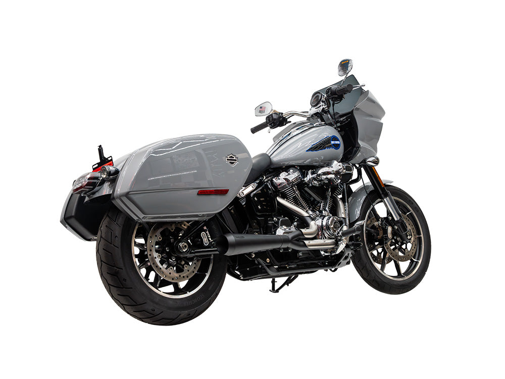 Trask Performance TP-TM-5054BK Assault 2-1 Exhaust Black for Harley-Davidson Heritage Classic/Low Rider ST 25-Up
