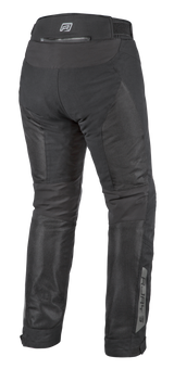 Rjays Pace Airflow Black Womens Textile Pants