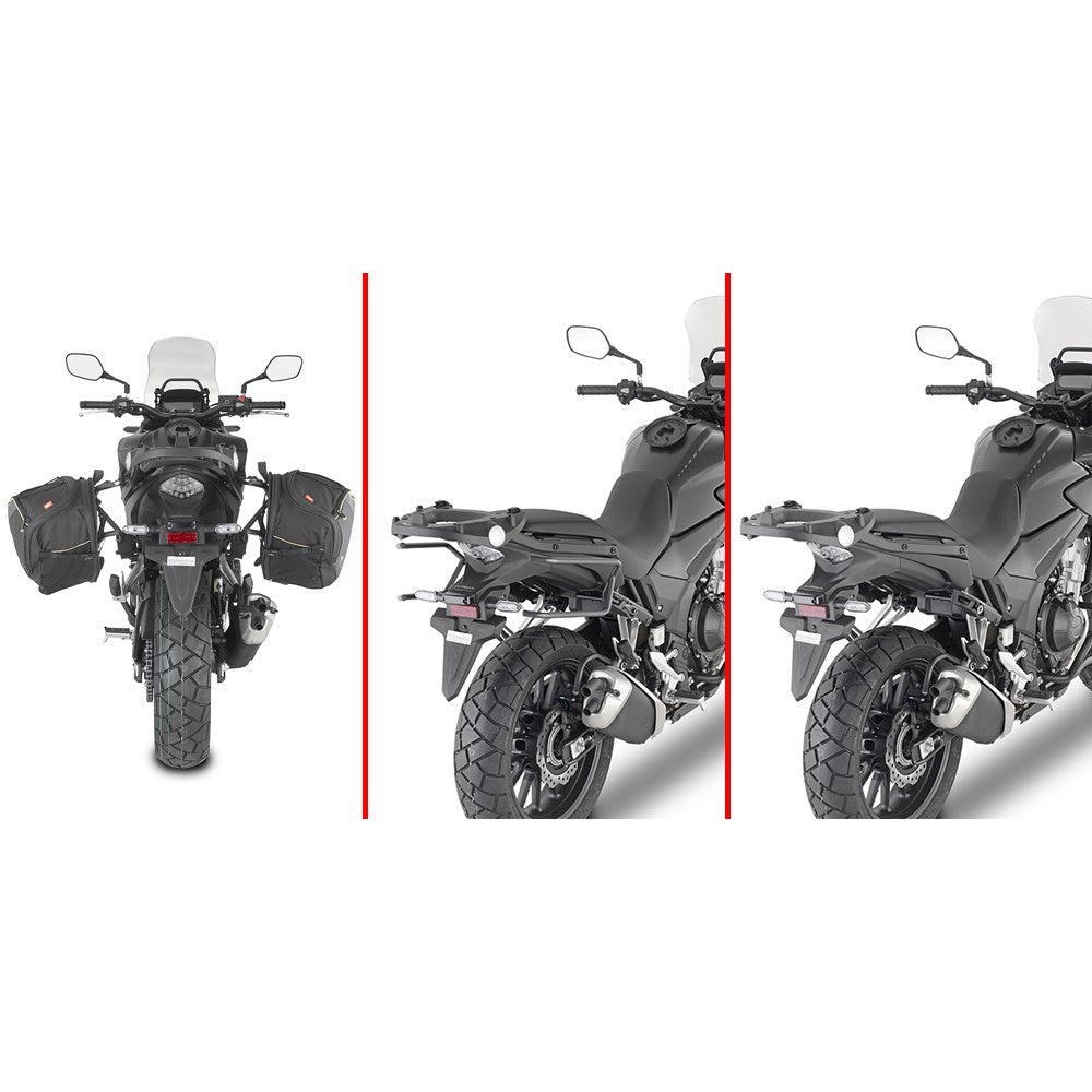 Givi TR1171 Remove-X Rapid Release Saddlebag Holder for Honda CB500X 19-23 w/Soft Side Bags