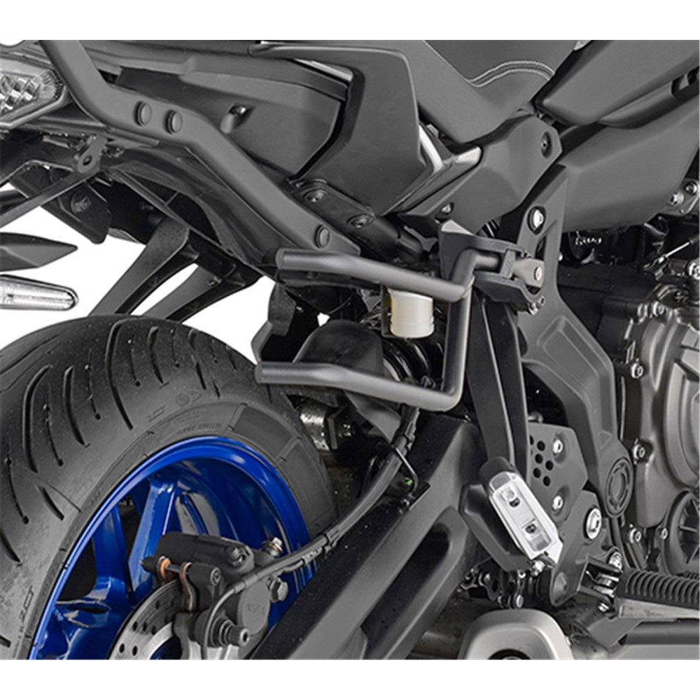 Givi TR2148 Remove-X Rapid Release Saddlebag Holder for Yamaha Tracer 7 20-25/Tracer 7 GT 20-24 w/Soft Side Bags