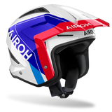 Airoh TRR II Trial Hunt Gloss Blue/Red Helmet