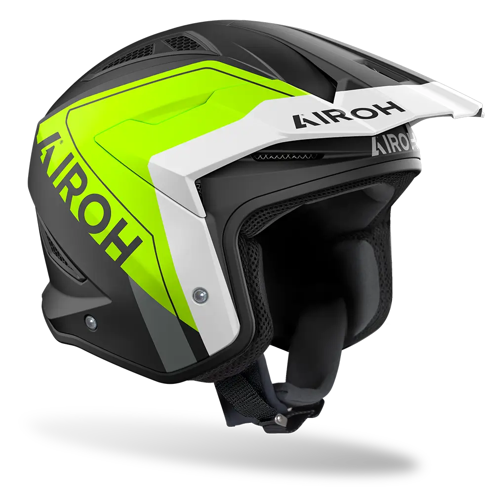 Airoh TRR II Trial Hunt Matte Yellow Helmet