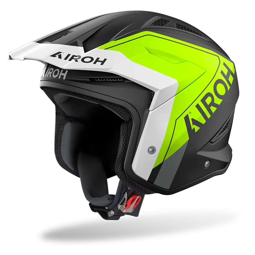 Airoh TRR II Trial Hunt Matte Yellow Helmet