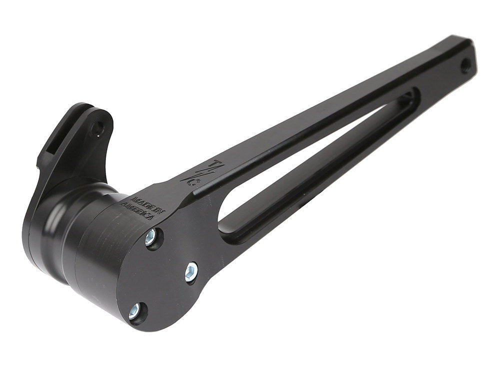 Thrashin Supply TS-BBL-14-XX-1 Adjustable Bagger Brake Arm Black Stock Length for Touring 14-Up