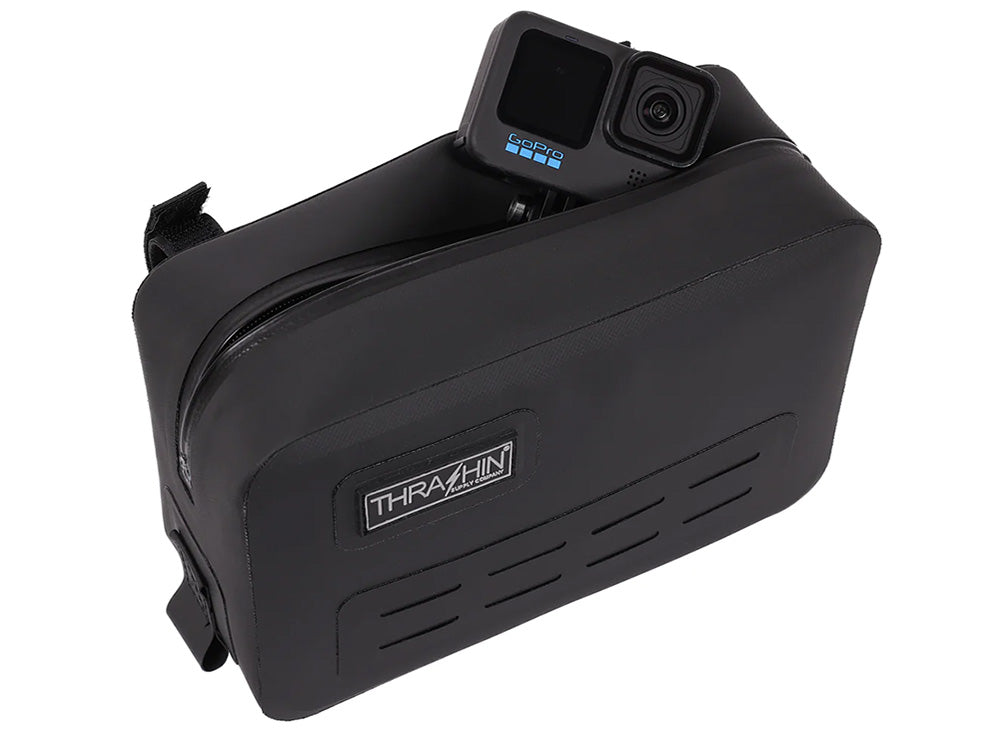 Thrashin Supply TS-THB-0021 Waterproof Handlebar Bag Black