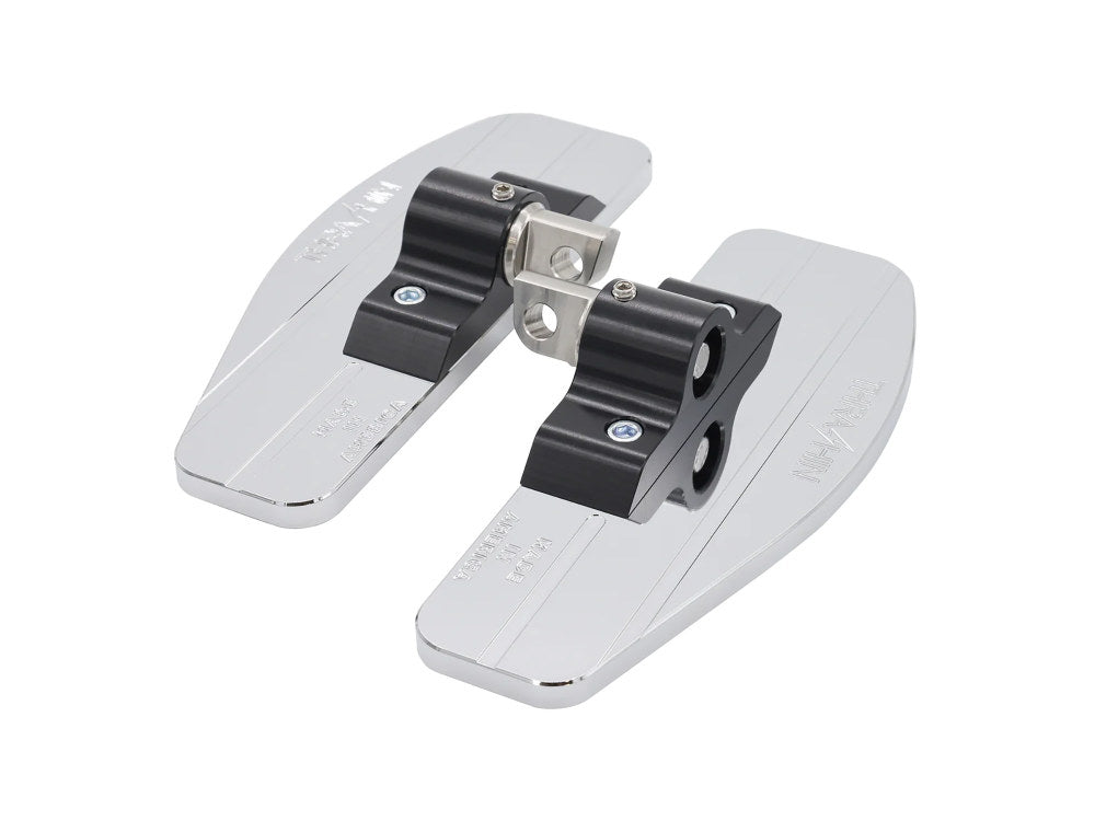 Thrashin Supply TS-TSC-2025-3 Mini Floorboards w/H-D Male Mount Chrome