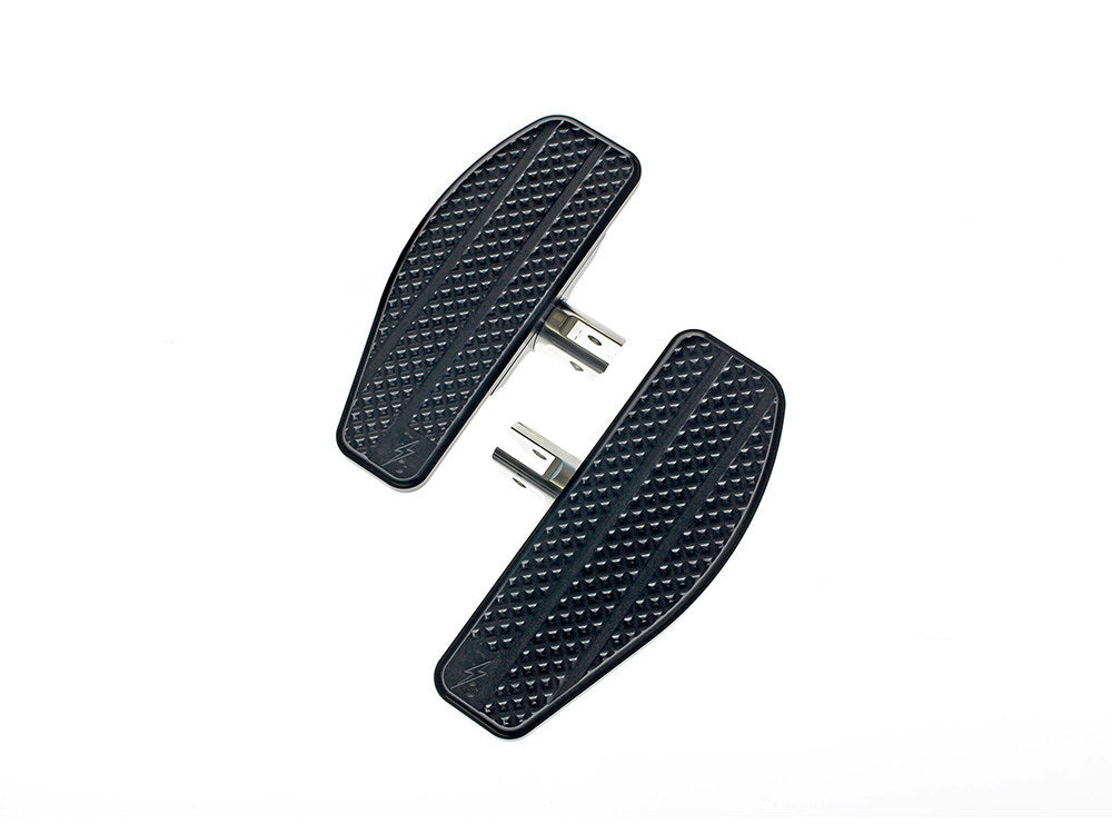 Thrashin Supply TS-TSC-2030-1 Mini Rider Floorboards Black