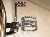 Thrashin Supply TS-TSC-2031-3-SF Aggressor Front Rider Mini Floorboards Chrome for Harley-Davidson Softail 18-Up
