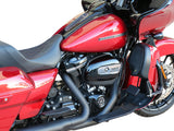 Thrashin Supply TS-TSC-2200-1 Bagger Rider Floorboards Black for Touring 82-Up/FL Softail 86-17