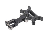 Thrashin Supply TS-TSC-2215 Thrashin Holeshot Risers to Gauges Relocation Bracket Black for Thrashin Gauge housings