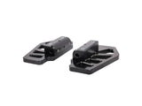 Thrashin Supply TS-TSC-2217-1-BR Apex Rear/Passenger Floorboards Black for Touring 83-Up