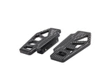 Thrashin Supply TS-TSC-2217-1-BR Apex Rear/Passenger Floorboards Black for Touring 83-Up