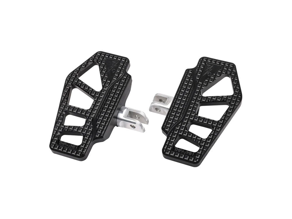 Thrashin Supply TS-TSC-2217-1-SF Apex Mini Rider Floorboards Black for Front On Softail 18-Up