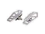 Thrashin Supply TS-TSC-2217-3-D Apex Mini Floorboards Chrome