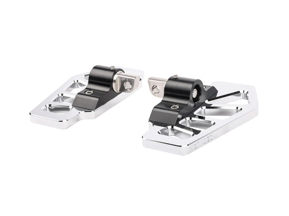 Thrashin Supply TS-TSC-2217-3-D Apex Mini Floorboards Chrome