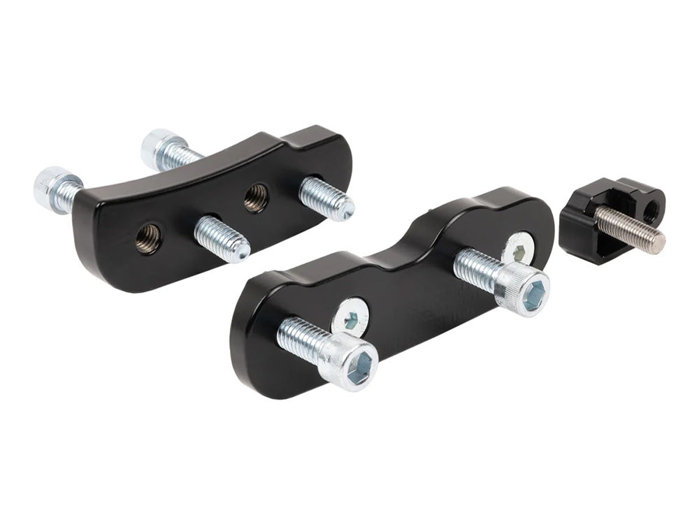 Thrashin Supply TS-TSC-2304-1 Softail Mid Control Pull Back Relocation Kit for Harley-Davidson Softail 18-Up w/OEM Mid Controls