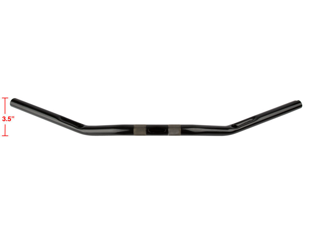 Thrashin Supply TS-TSC-2702-1 Low Bend Handlebar Black