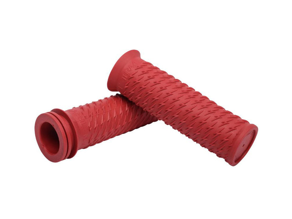 Thrashin Supply TS-TSC-2708-2 Bolt Grips Red for all Models w/Cable or Throttle By Wire