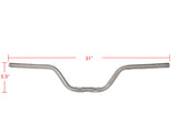 Thrashin Supply TS-TSC-2713-0 High Bend Handlebar Stainless Steel