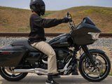 Thrashin Supply TS-TSC-2715-0 High Bend Handlebar Stainless Steel for CVO Touring 23-Up/Street Glide/Road Glide 24-Up