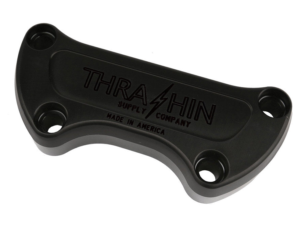 Thrashin Supply TS-TSC-2800-1 Handlebar Top Clamp Black