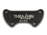 Thrashin Supply TS-TSC-2800-4 Handlebar Top Clamp Twice Cut Black