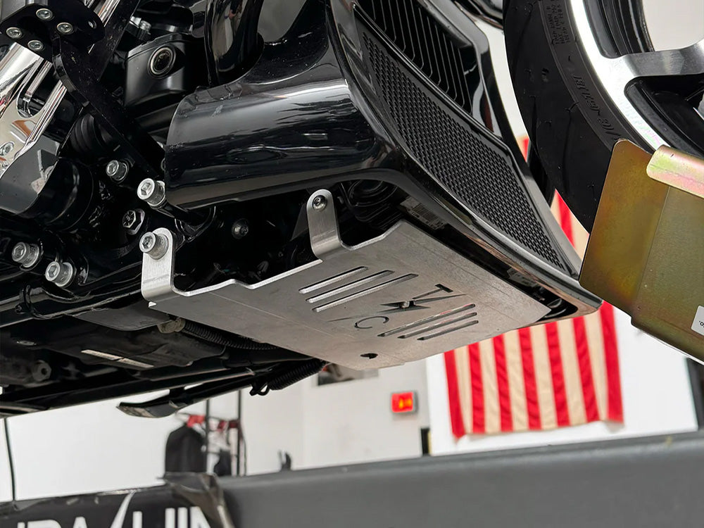 Thrashin Supply TS-TSC-3030-0 Skid Plate Raw for CVO Touring 23-Up/Street Glide/Road Glide 24-Up