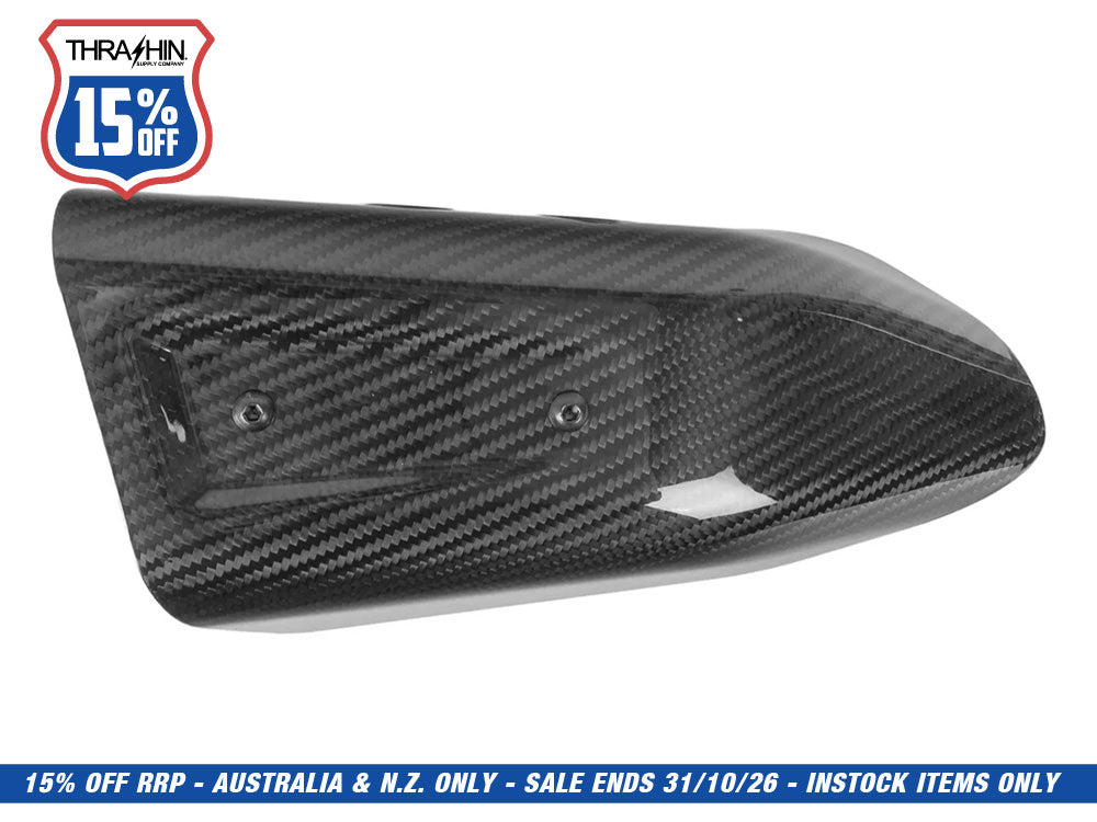 Thrashin Supply TS-TSC-3111-1 Air Scoop Coil Cover Gloss Carbon for Harley-Davidson Softail 18-Up/Touring 24-Up