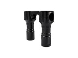 Thrashin Supply TS-TSC-4100-1 4" Hole Shot Risers Black