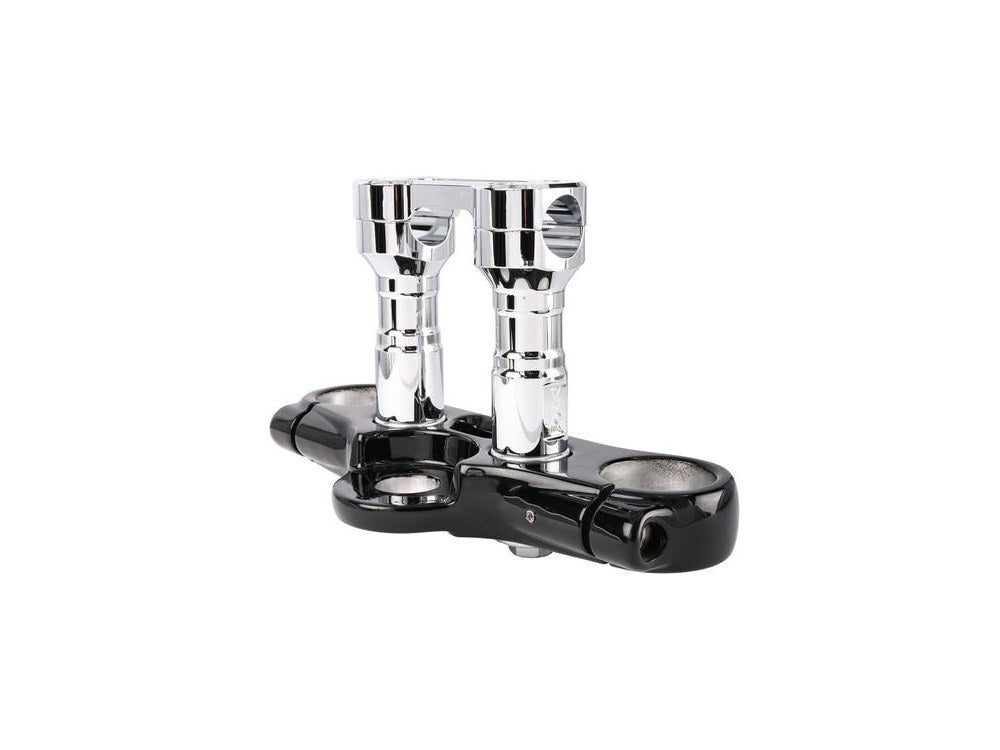 Thrashin Supply TS-TSC-4100-3 4" Hole Shot Risers Chrome