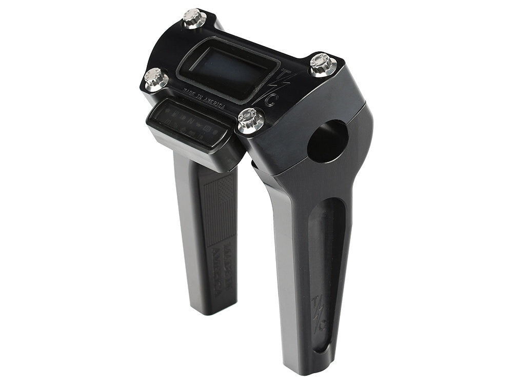 Thrashin Supply TS-TSC-6025-1 6" Straight Thrashin Risers Black for Softail/Street Bob/Breakout 18-Up/Standard 20-Up