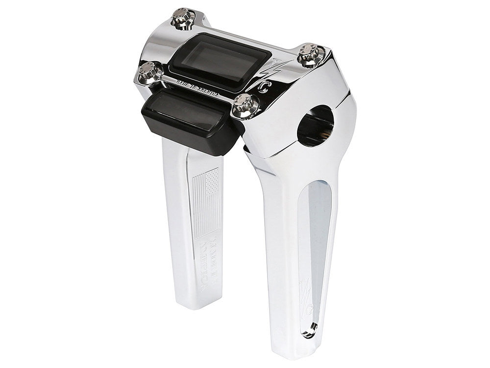 Thrashin Supply TS-TSC-6025-3 6" Straight Thrashin Risers Chrome for Softail/Street Bob/Breakout 18-Up/Standard 20-Up