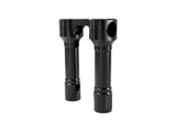 Thrashin Supply TS-TSC-6100-1 6" Hole Shot Risers Black