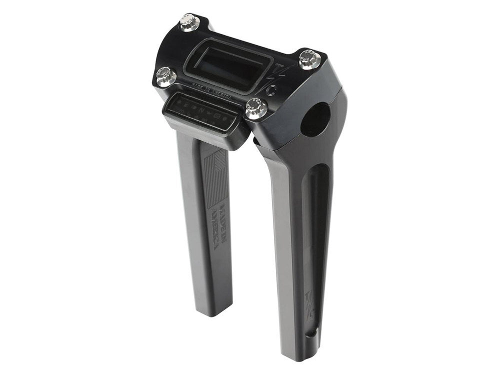 Thrashin Supply TS-TSC-8025-1 8" Straight Thrashin Risers Black for Softail/Street Bob/Breakout 18-Up/Standard 20-Up