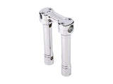 Thrashin Supply TS-TSC-8100-3 8" Hole Shot Risers Chrome