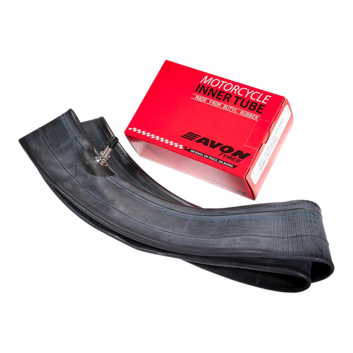 Avon Tyres 2.75/3.00-19 Butyl Rubber 1.40mm Tube for 80/90-19, 90/90-19