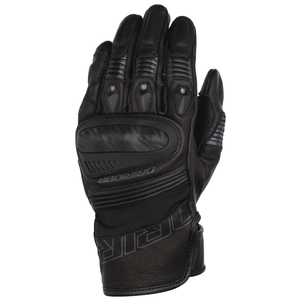 DriRider Torque Short Cuff Black Gloves