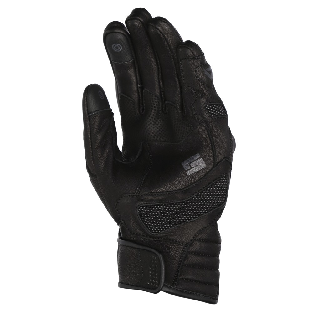 DriRider Torque Short Cuff Black Gloves
