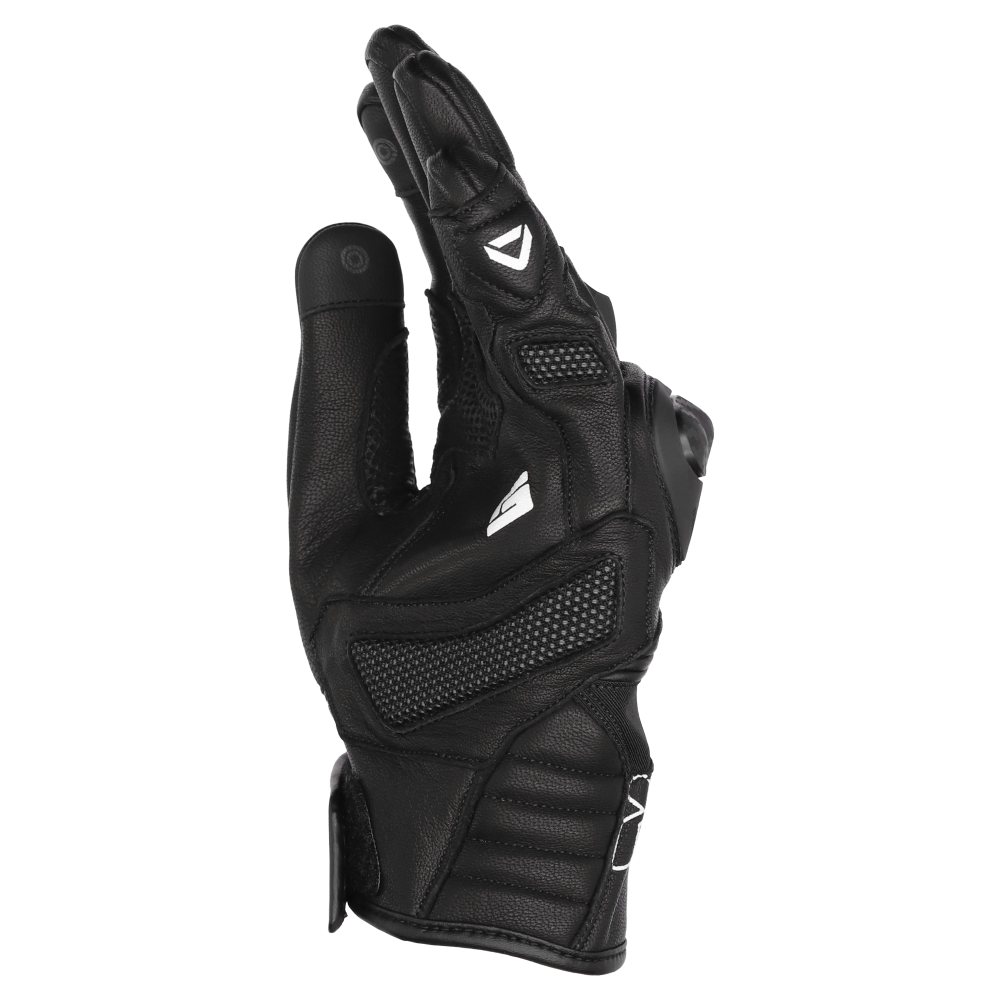 DriRider Torque Short Cuff Black/White Gloves