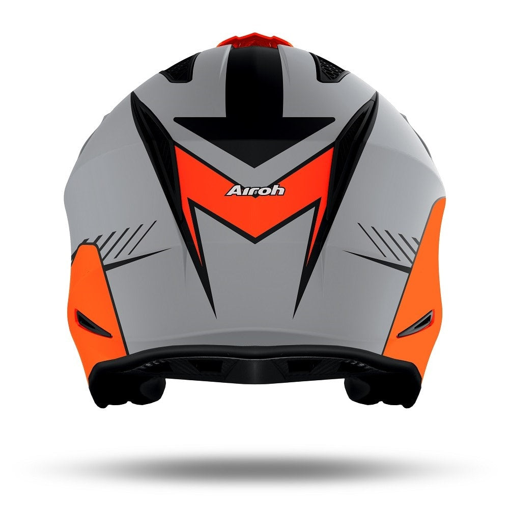 Airoh TRR-S Trial Pure Matte Orange Helmet