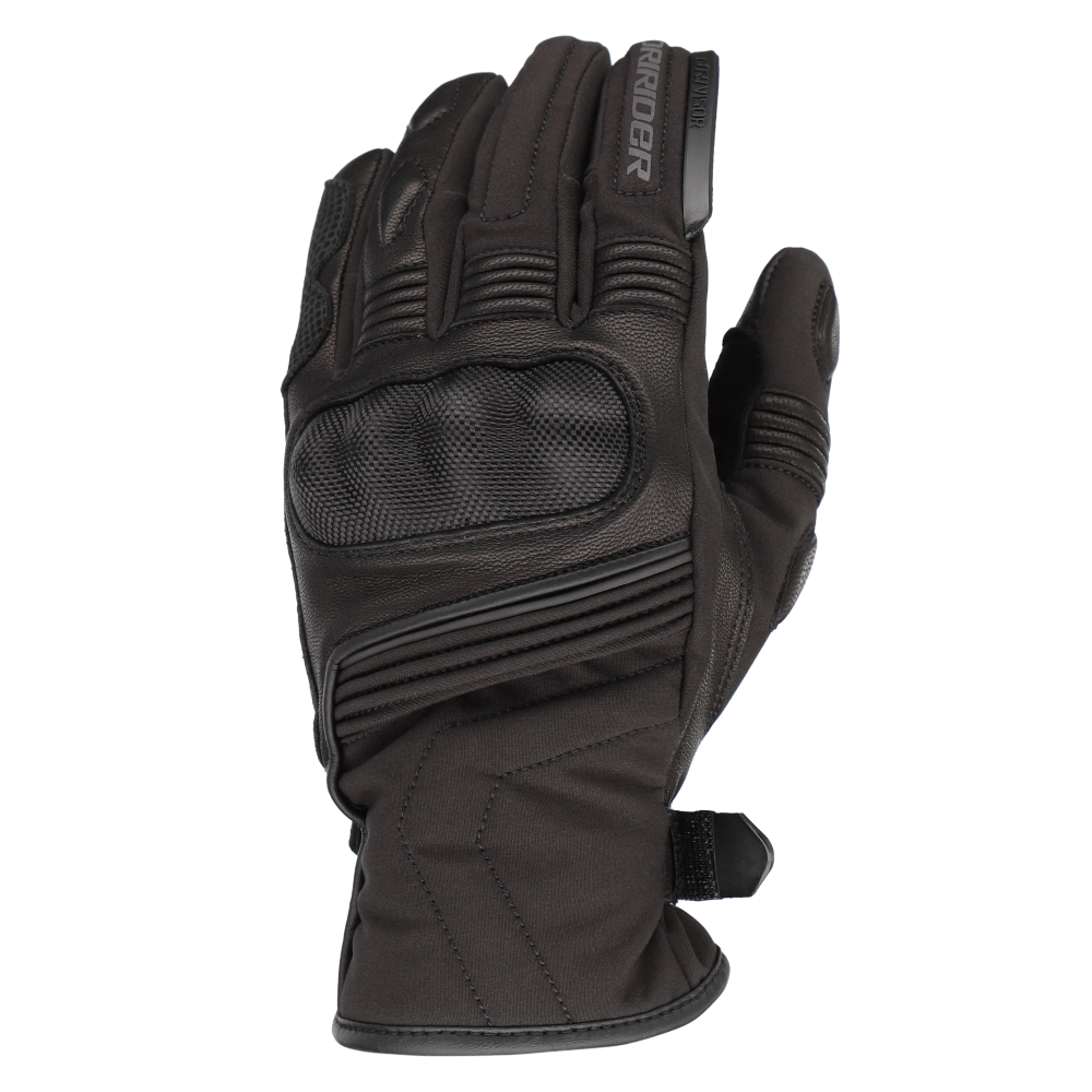 DriRider Typhoon Black Womens Gloves