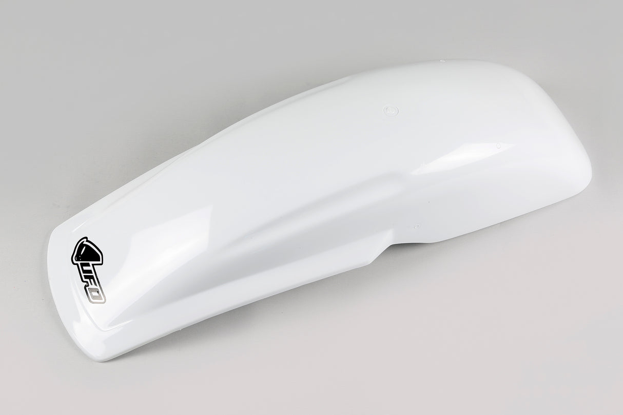 UFO Universal 125cc-Up Rear Fender White