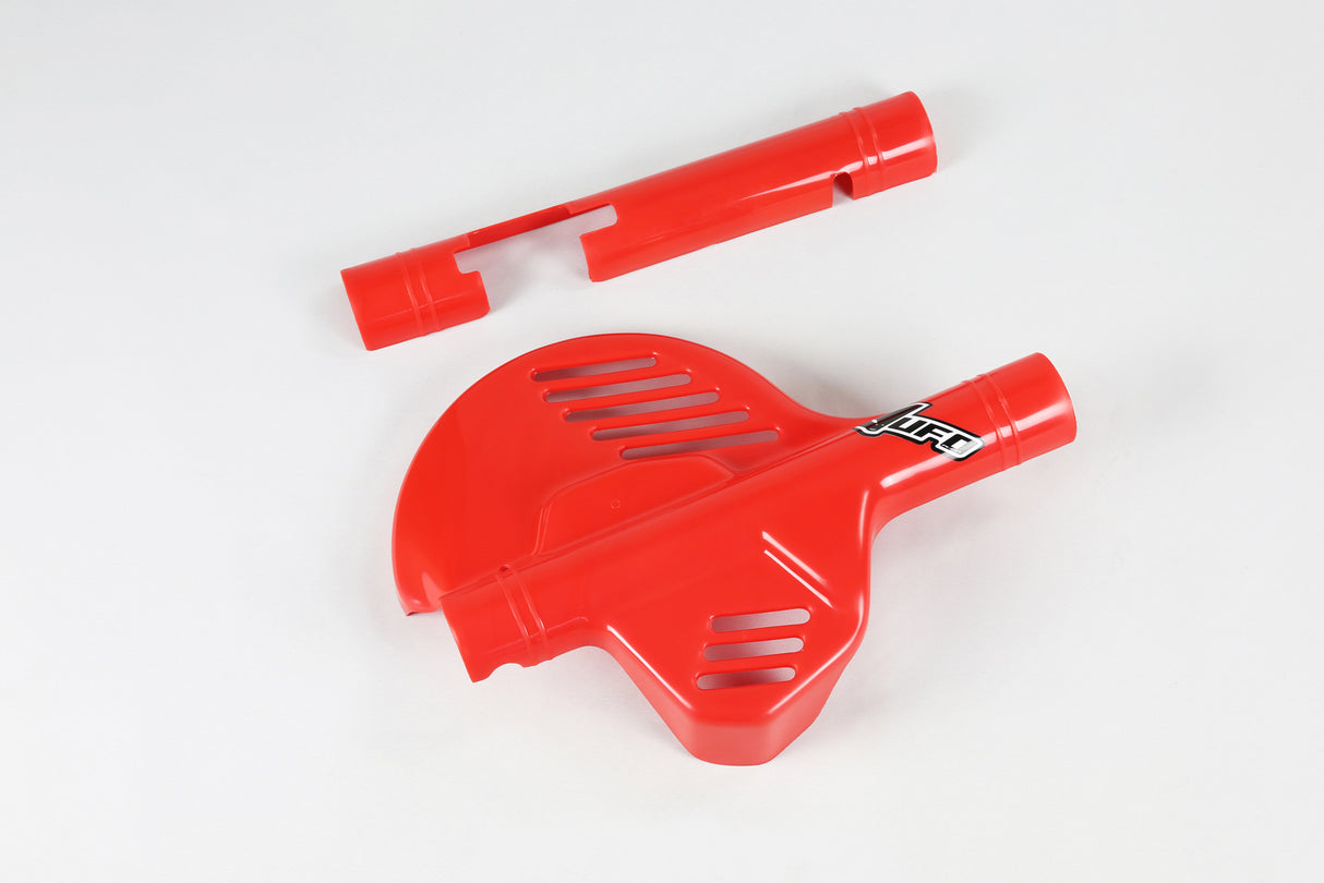 UFO Front Disc Cover Red for Honda XR600 85-89