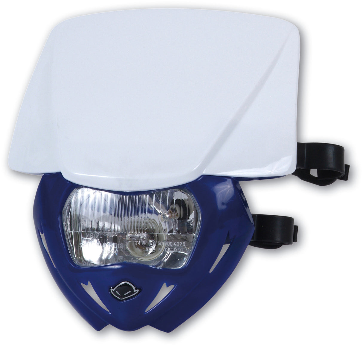 UFO Panther Headlight Reflex Blue Base/White Upper