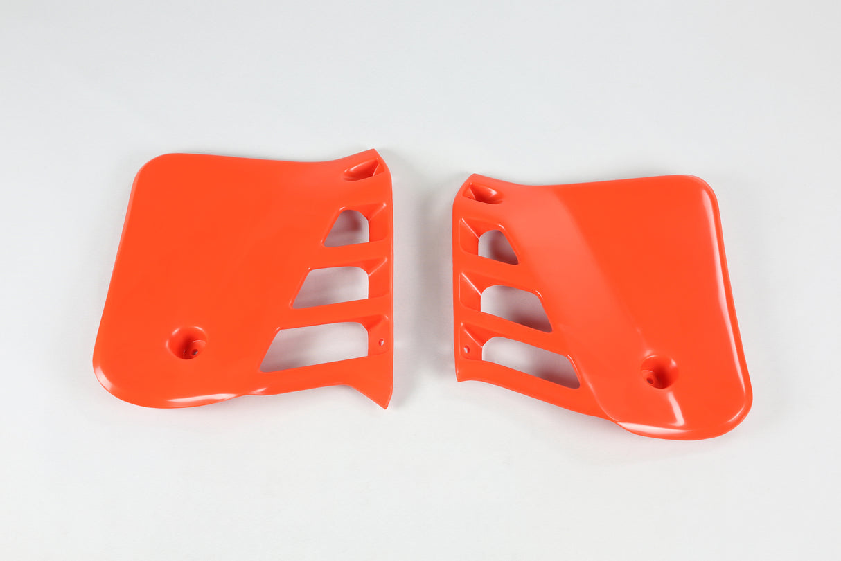 UFO Radiator Shrouds 1984-1987 & 1990-1991 Red for Honda CR250 1987