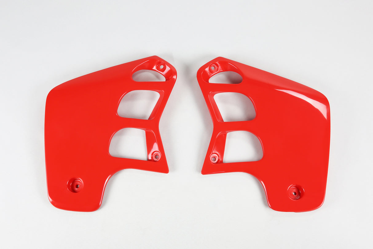 UFO Radiator Shrouds 1988-1989 Red for Honda CR125 89-90/250 88-89