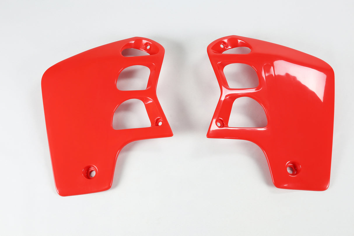 UFO Radiator Shrouds 1988-1989 Red for Honda CR500 89-01